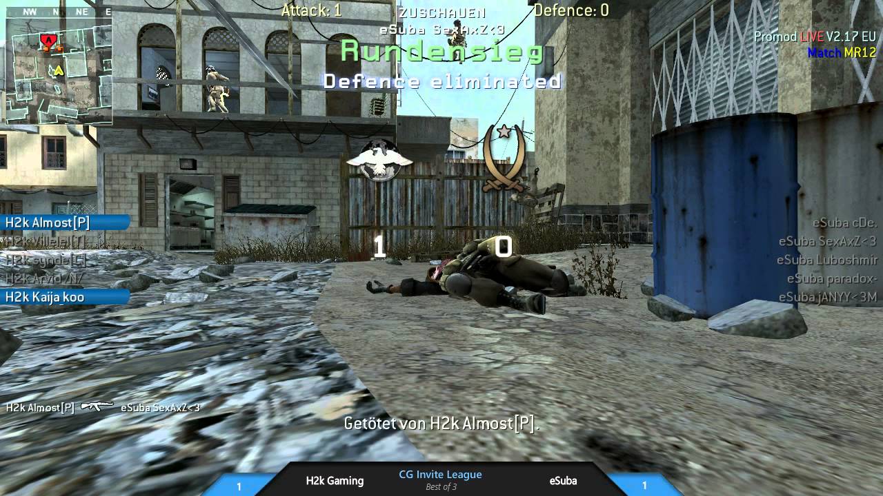 CyberGamer Invite - H2k Gaming Vs. eSuba