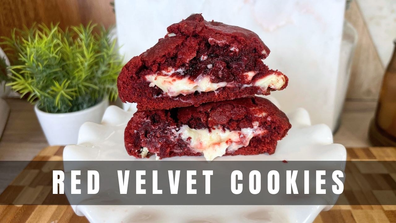 Cookies Red Velvet Ultra Moelleux ❤️ Cœur au Cream Cheese