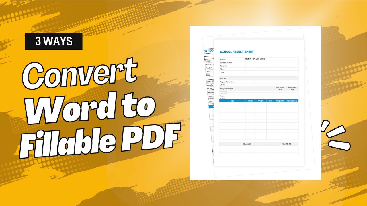 3 способа конвертировать Word в заполняемую форму PDF (БЕСПЛАТНО, без Acrobat)