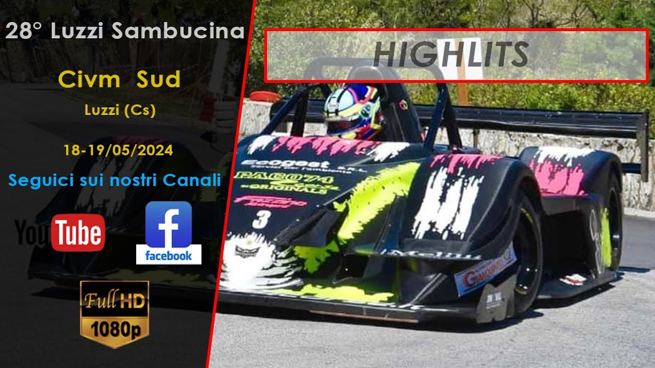 #cronoscalata  #hillclimb [CRONOVIDEO] HIGHLIGHTS 28^ Cronoscalata Luzzi Sambucina 2024