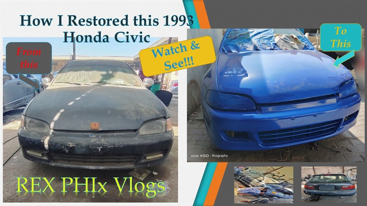 Honda Civic EG 1993 Restoration Part1