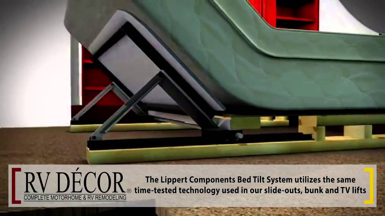 Bed Tilt Sleep System at RV D&eacute;cor, Yuma, Arizona