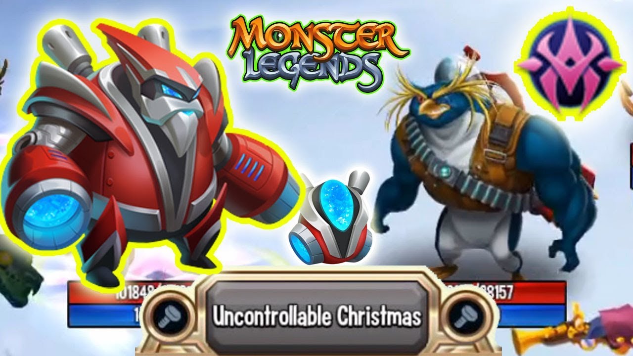 Monster Legends Santerion Gloomy Dome Maze level 130 combat review