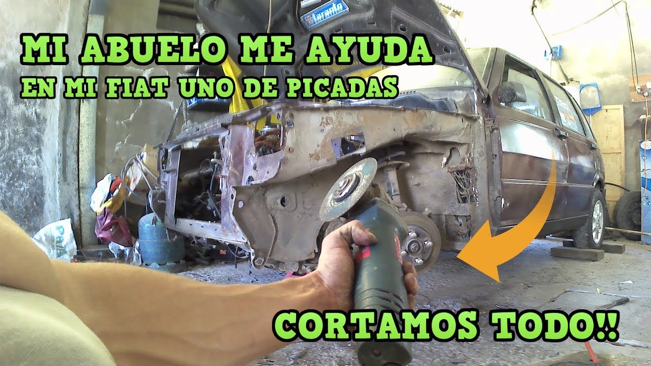 CORTAMOS TODO, REFUERZO DE TROMPA | Fiat Uno | Suarez Nico