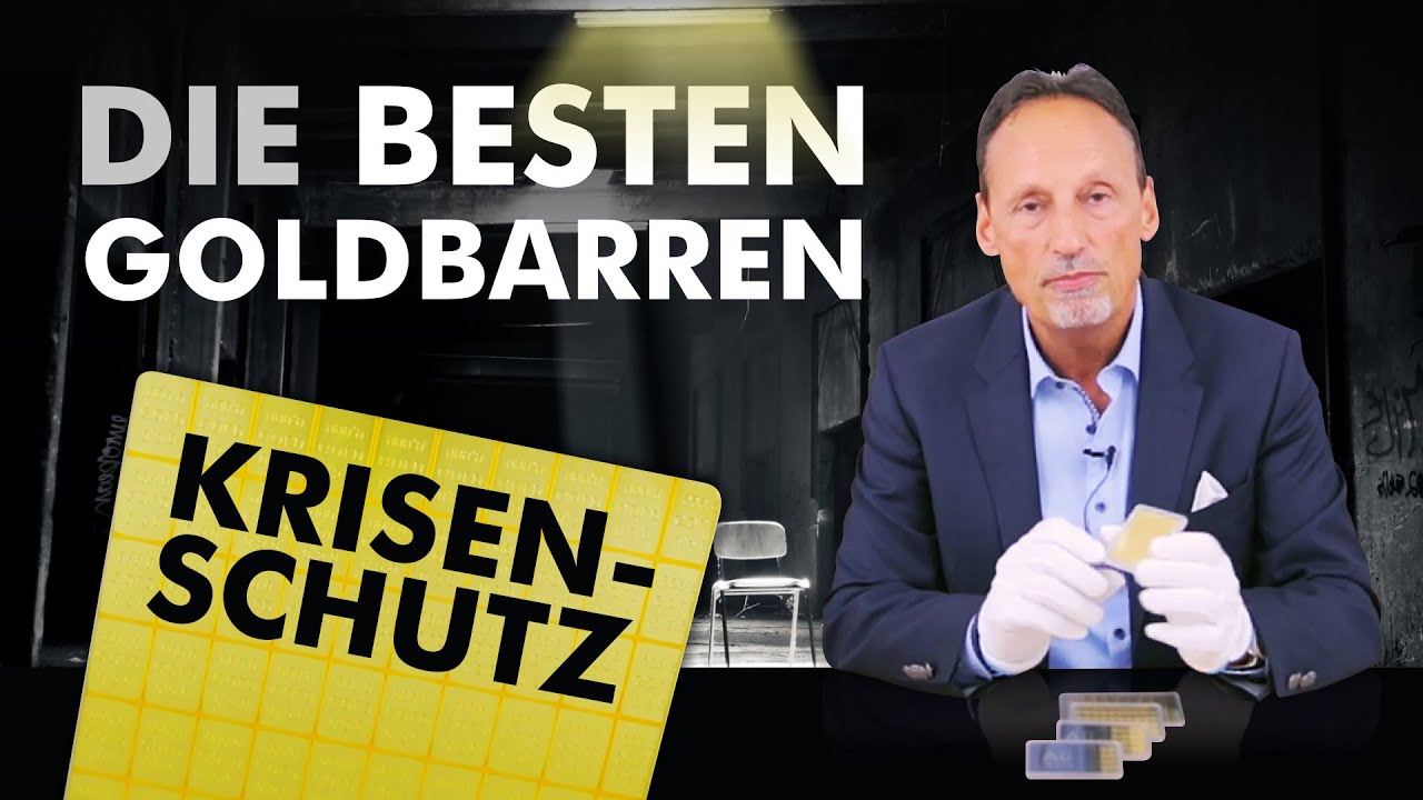 Die besten Goldbarren f&uuml;r den Krisenschutz