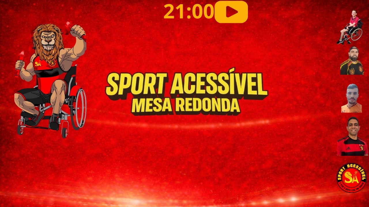 (AO VIVO) MESA REDONDA | SPORT ACESSÍVEL