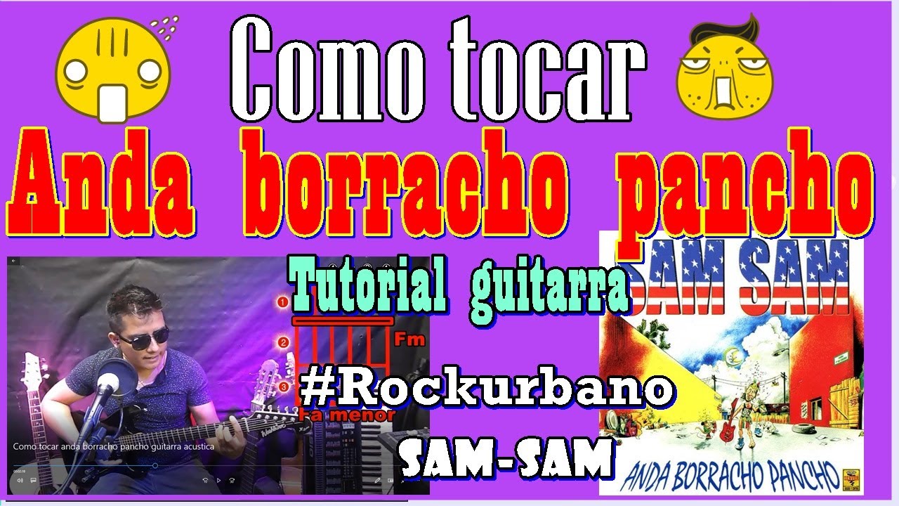 Como tocar anda borracho pancho - tutorial