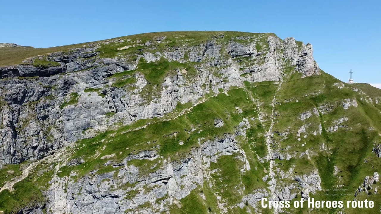 Bucegi Mountain- Caraiman Valley and Heroes' Monument - Dji Drone  Cinematic