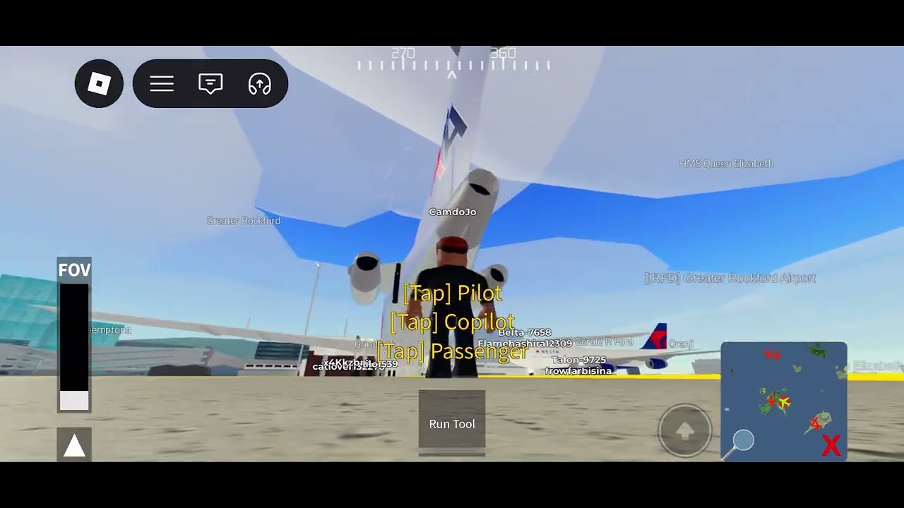 Landing small and then big airplanes on the aircraft carrier