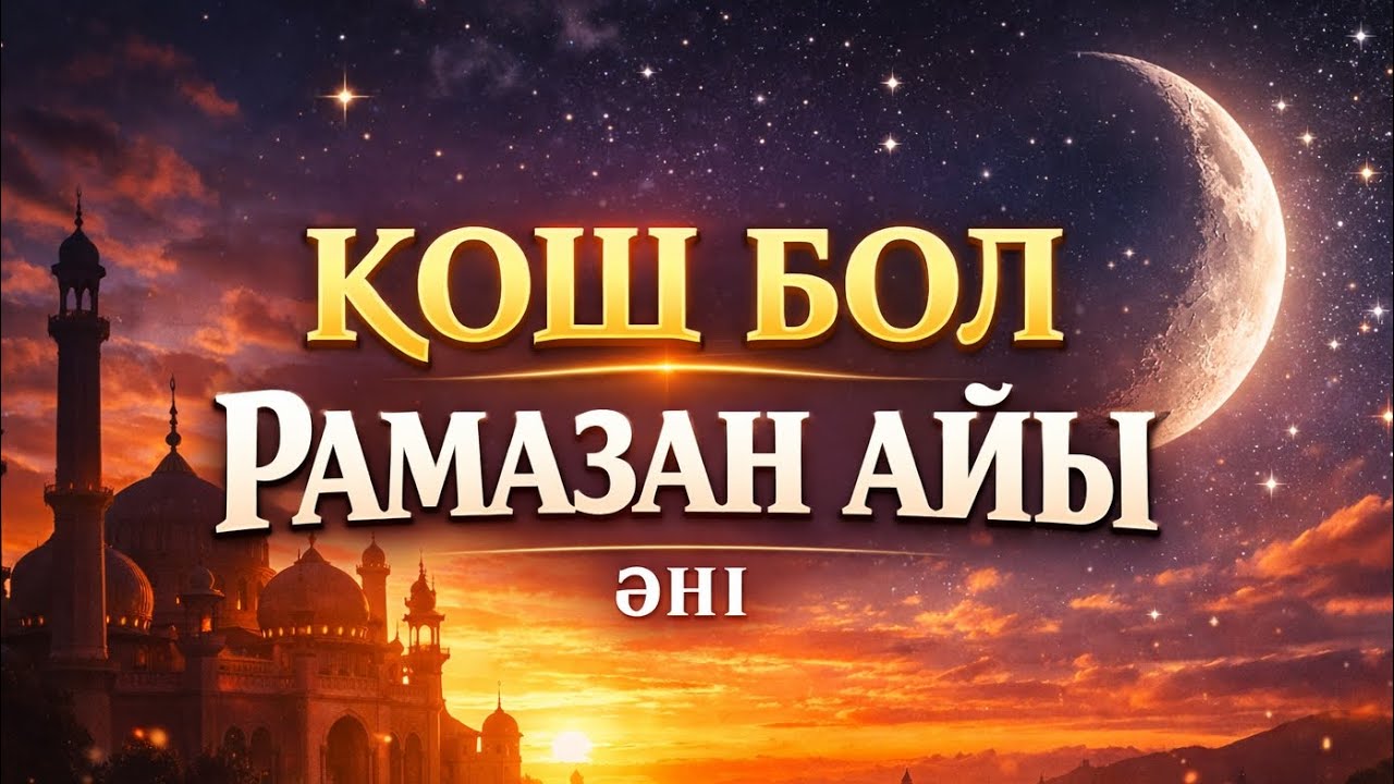 ҚОШ БОЛ РАМАЗАН АЙЫ ӘНІ