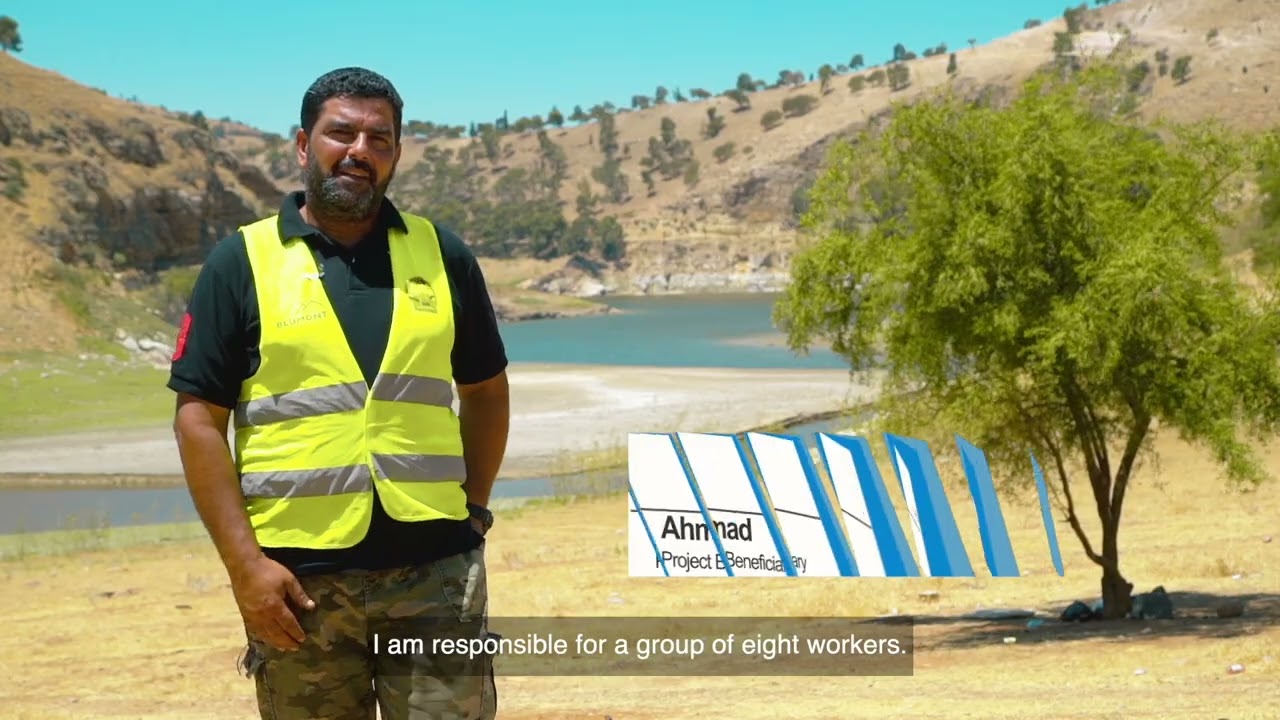The Protection of King Talal Dam through Labour-Intensive Activities
