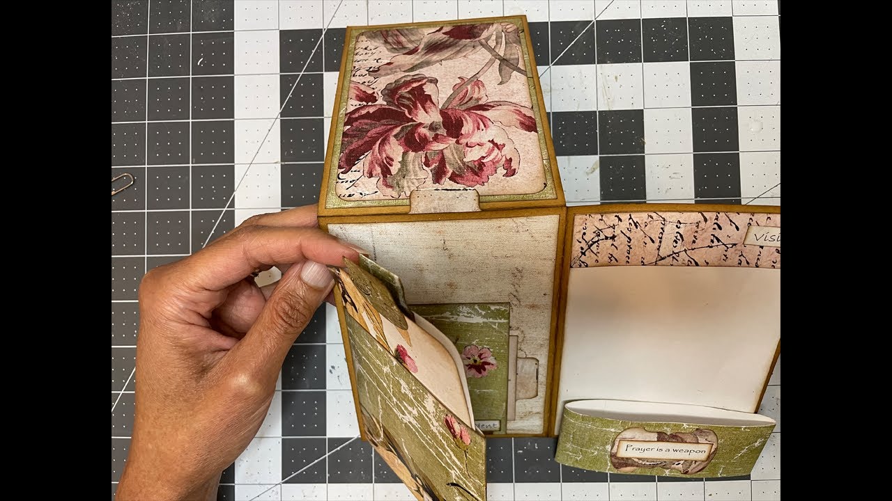 Tutorial: Multi Pocket Flip Flap Junk Journal Insert - Ephemera