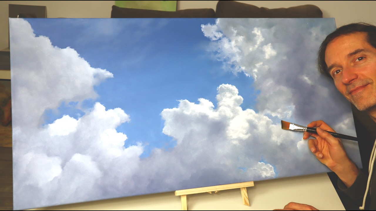 Learn these secrets to finally paint HIGHLY realistic clouds