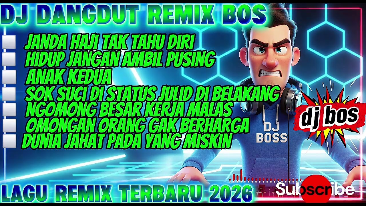 🔴DJ DANGDUT REMIX BOS🔥🎧JANDA HAJI TAK TAHU DIRI🎧#djindonesia2025 