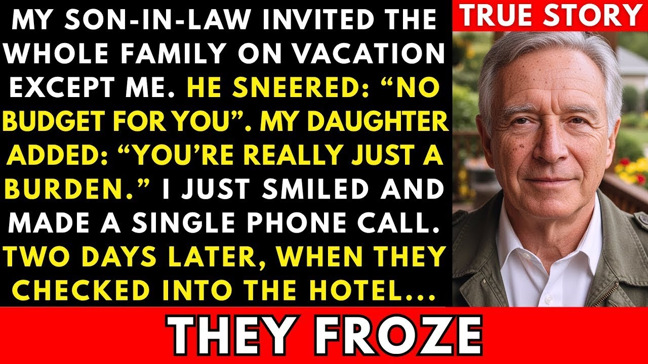 They Invited Everyone Except Me on a Family Vacation  But Then They Found Out My Secret!...