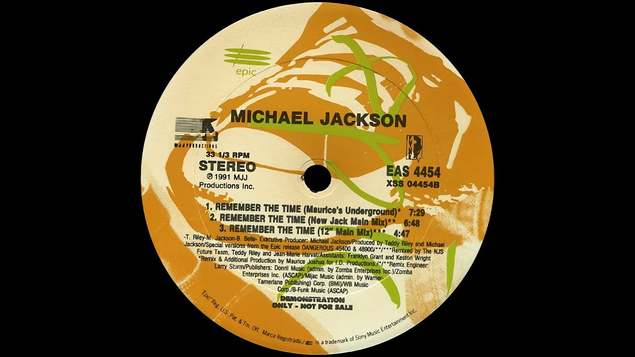 Michael Jackson - Remember The Time (Maurice's Underground)