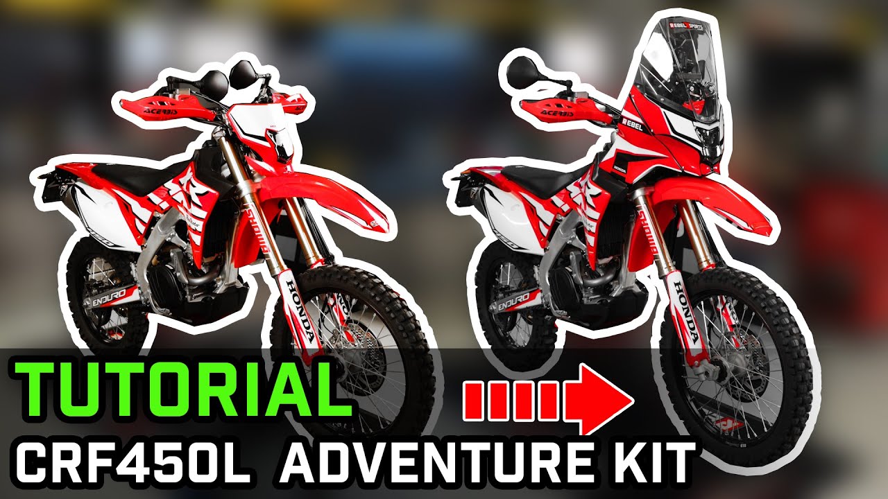 Honda CRF450L Adventure Kit Installation Tutorial