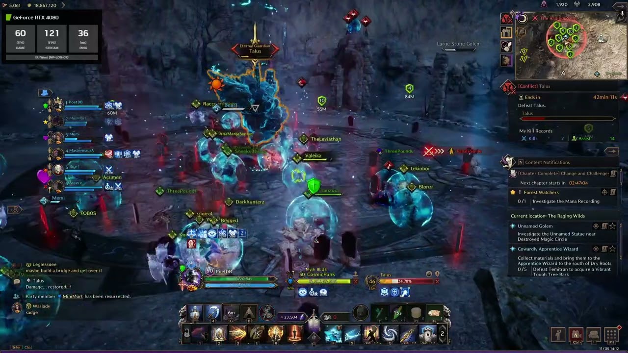 Queen Bellandir's Sword IS BROKEN - Tank POV SNS/GS GVG - Throne and liberty