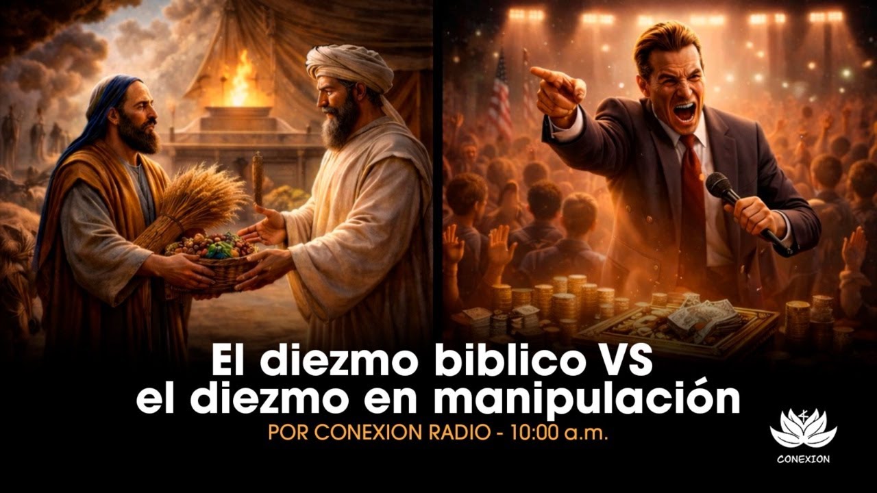 EL DIEZMO BIBLICO vs EL DIEZMO EN MANIPULACION-#CONEXION2.0 #podcast #cristiano #ofrenda #altar