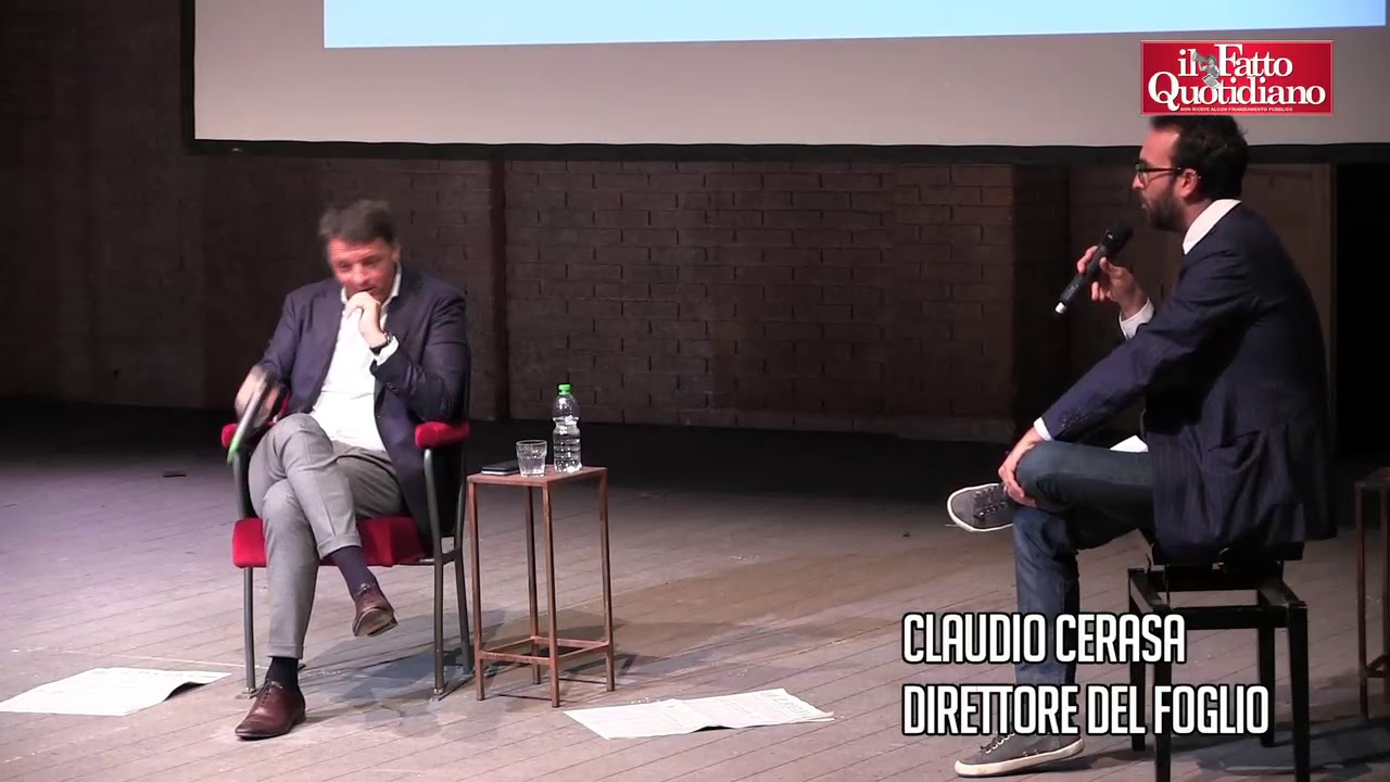 L'amore di Renzi per il Foglio, un profluvio di complimenti per il quotidiano di Cerasa