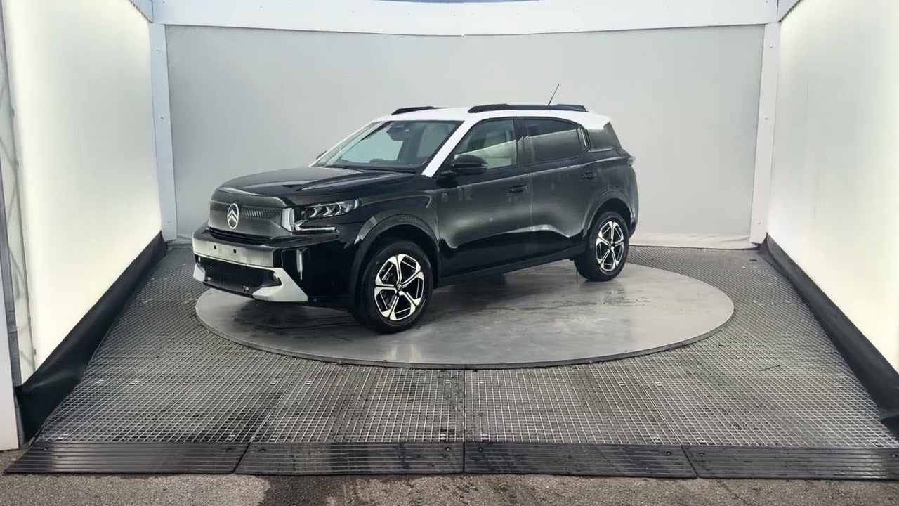 Citroen e-C3 Aircross Max 113hp Extended Range Perla Nera Black metallic Walk Around