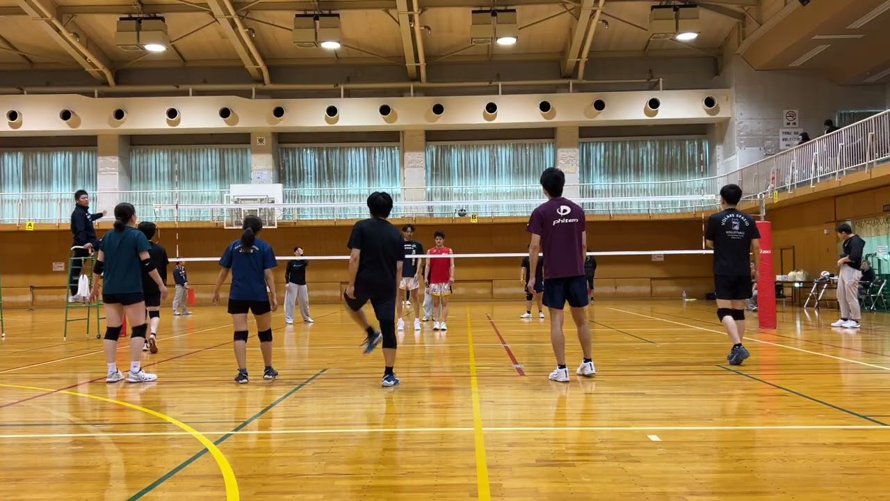決勝リーグ① 1set目 vs CULB C(B)