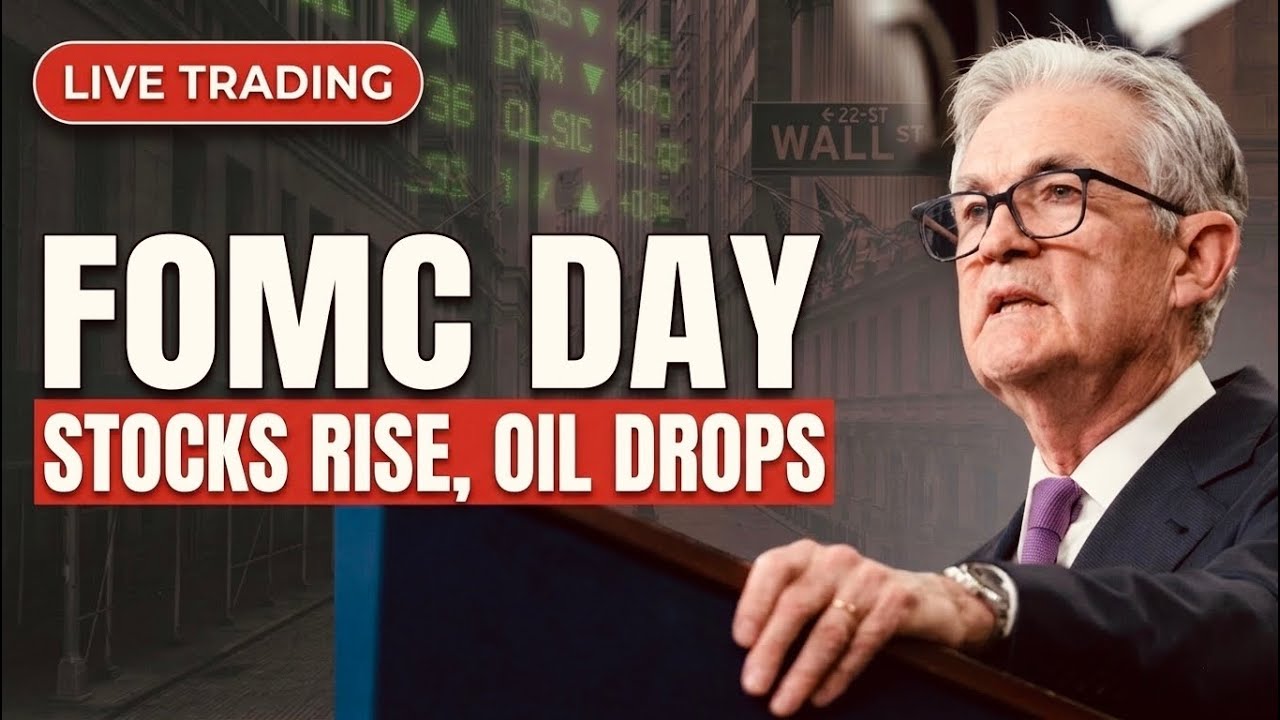 FOMC DAY: Stock Futures Rise, Oil Falls, $NVDA $BABA In-Play | LIVE TRADING