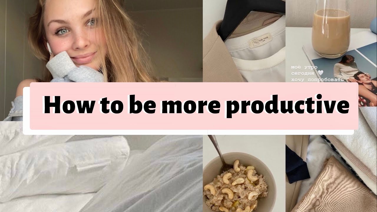 Wie du produktiver wirst | How to be more productive | Tipps für Motivation