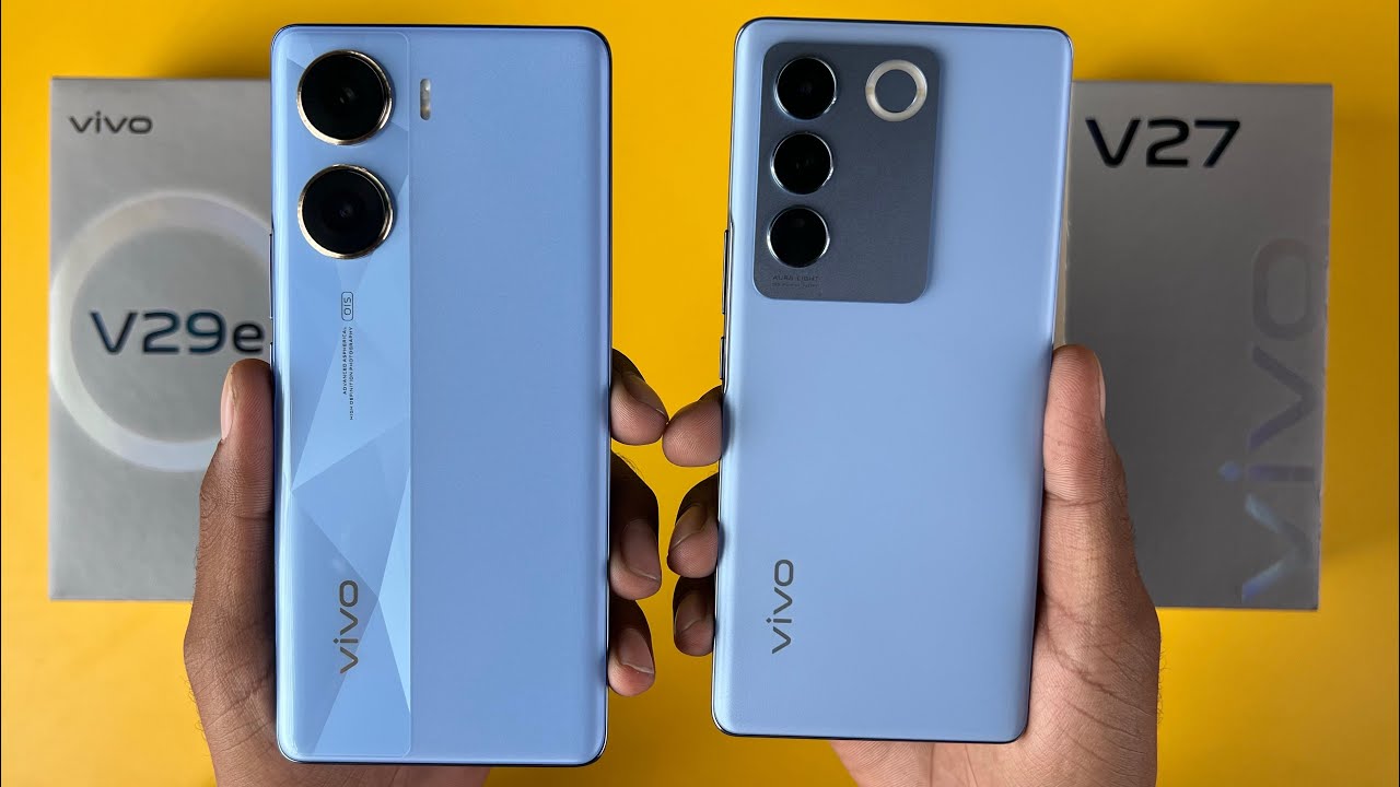Vivo V29e 5G Vs Vivo V27 5G Full Comparison | Battery, Camera and Speed Test !