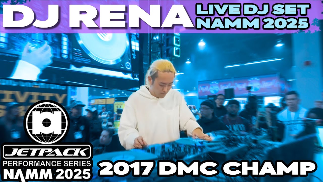 World Champ DJ Rena Live DJ Set @ NAMM 2025 | JetPack Bags x Beat Junkies Performance Series