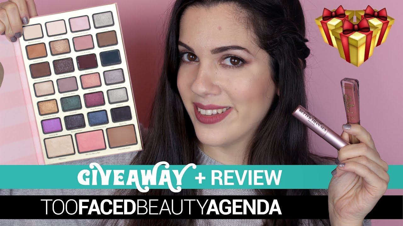 🎁 GIVEAWAY + REVIEW Too Faced Beauty Agenda Natale 2017 😍