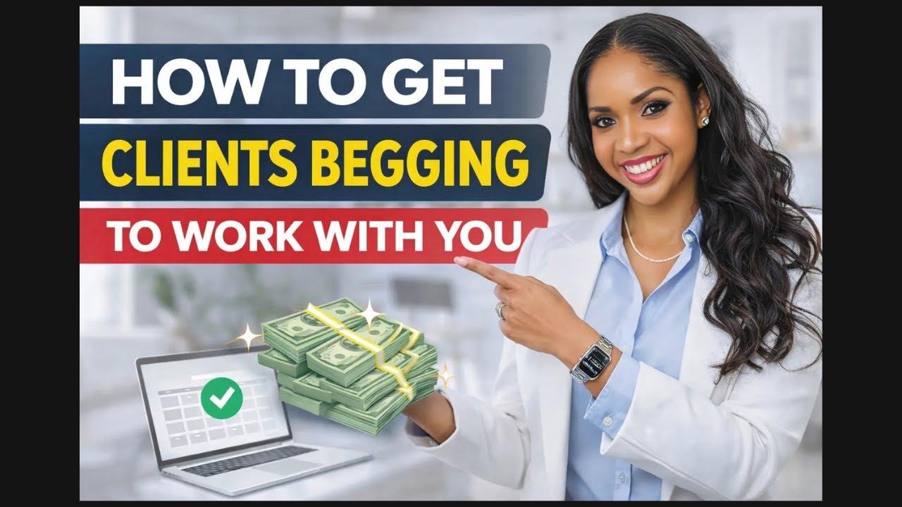 How to Get Clients Begging to Work With You (Without Chasing or Convincing)