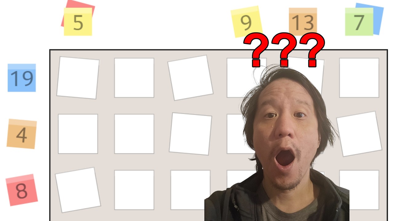 Frank Puzzles About Sticky Notes | Easy Variant Sudoku