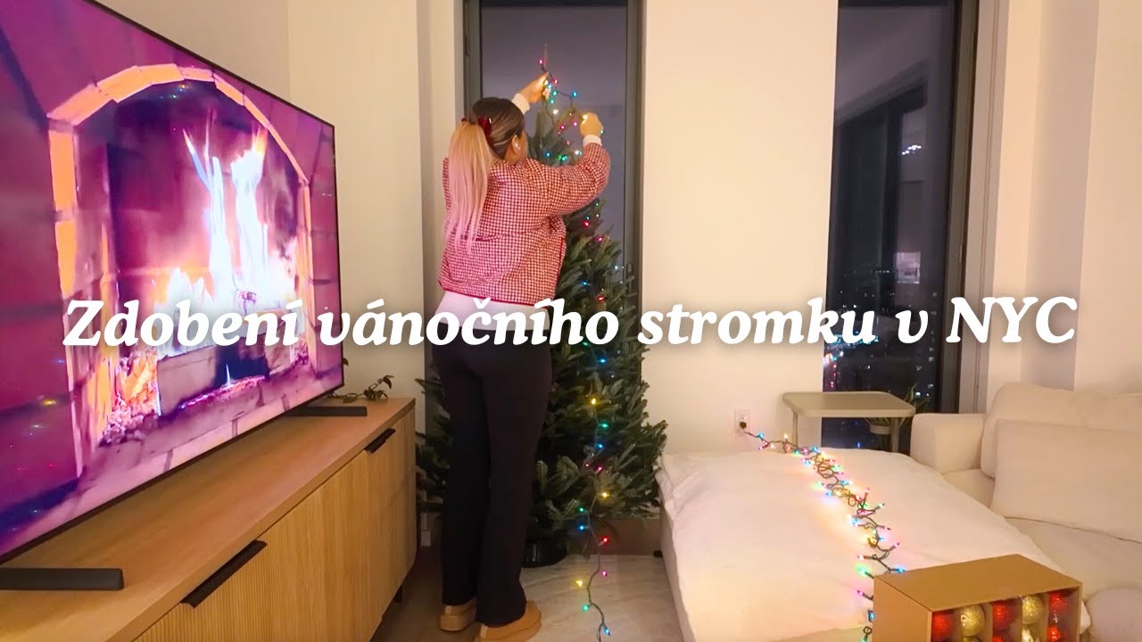 ZDOBENÍ VÁNOČNÍHO STROMKU V NEW YORKU | NYC Diaries