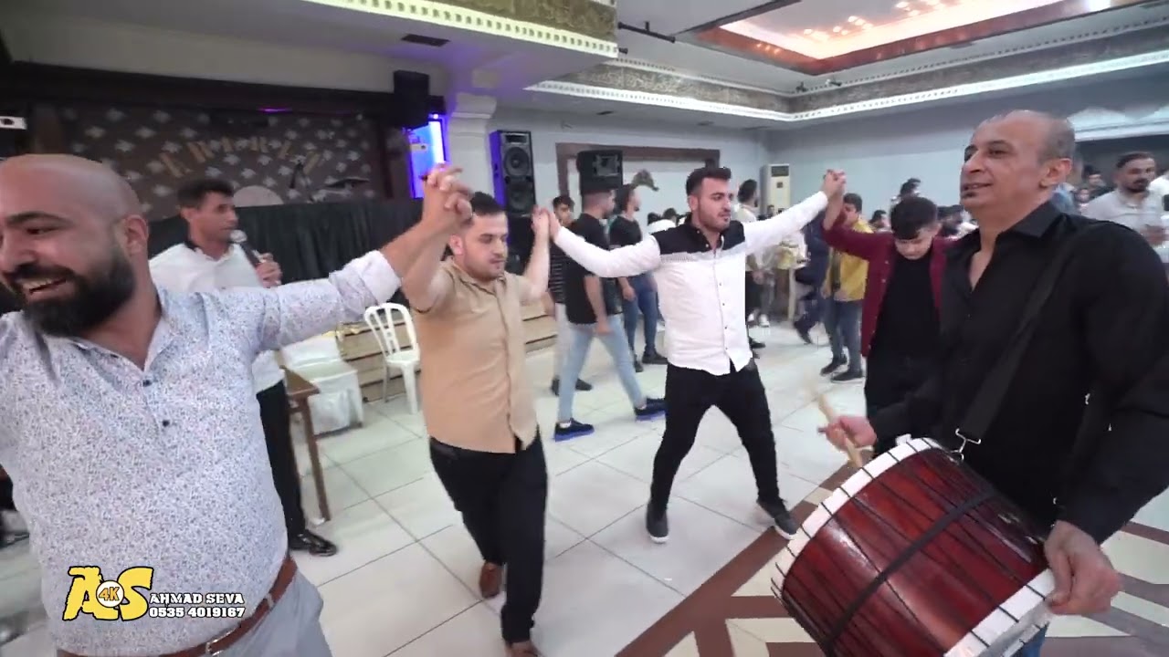 حفل زفاف العريس أحمد محمود الصالح الفنان احمد نور الدين كردية جزء الثاني تصوير فيديو سيفا