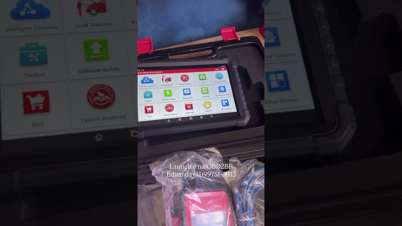 Scanner automotivo Launch na OBD2BR! 