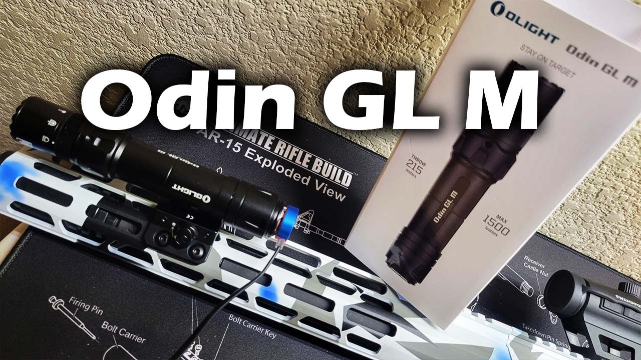 Olight Odin GL M — реально работающее сочетание света и лазера