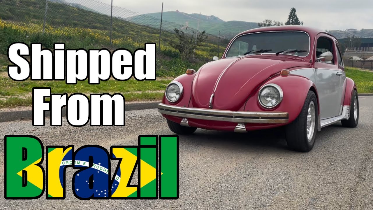 1973 VW Beetle Shipped From BRAZIL!!!
