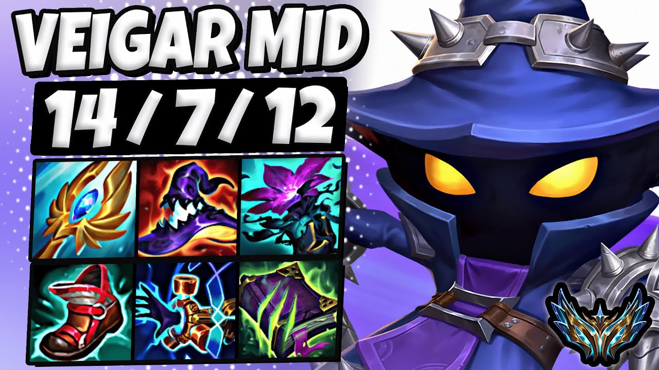 Veigar vs Azir [ MID ] Korea Challenger Patch 14.8 ✅