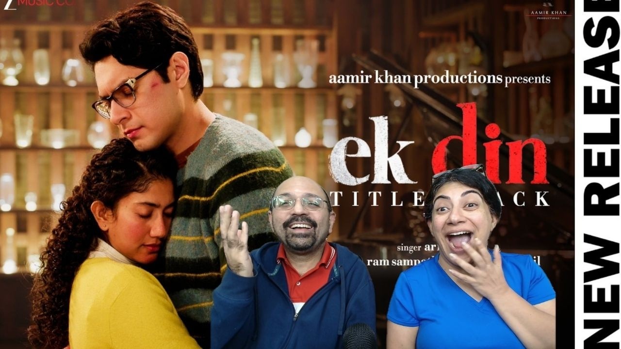 Arijit Singh x Aamir Khan | 𝗘𝗸 𝗗𝗶𝗻 – 𝗧𝗶𝘁𝗹𝗲 𝗧𝗿𝗮𝗰𝗸 | Sai Pallavi, Junaid Khan | Ram Sampath, Irshad K