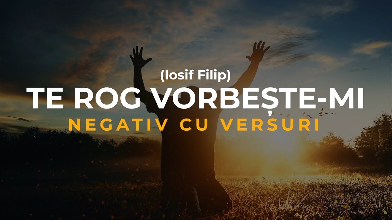 Negativ - TE ROG VORBESTE-MI [ Iosif Filip ] 2025