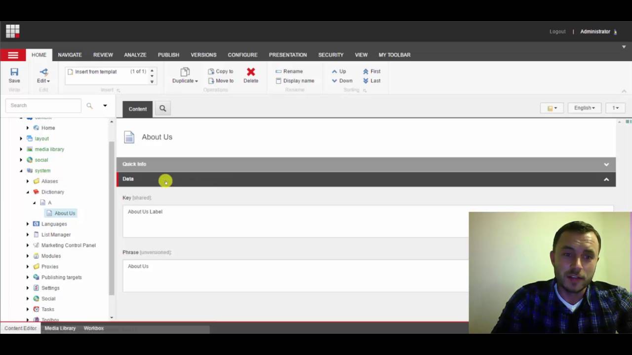 Friday Sitecore Best Practice: Using Sitecore Dictionaries