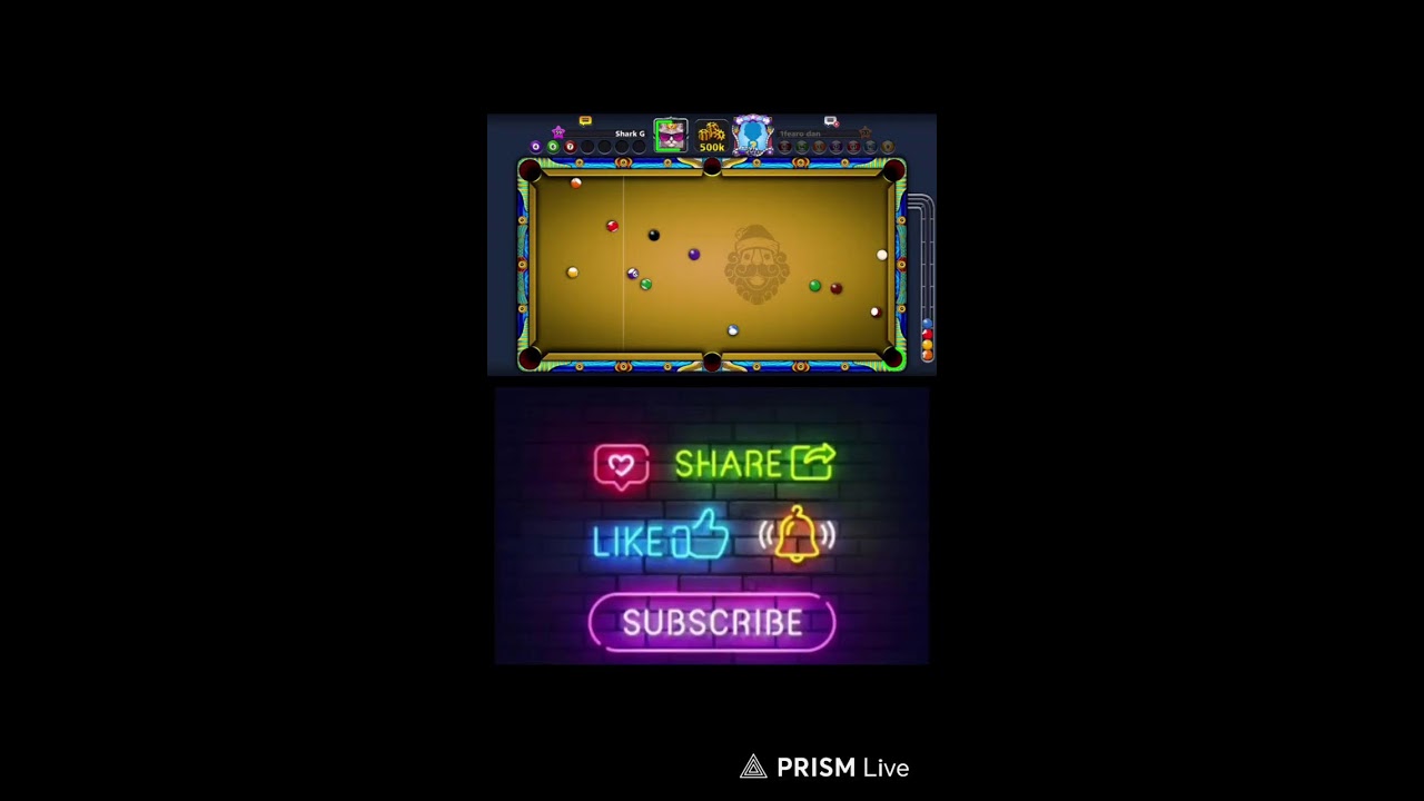 8 BALL POOL 0 TO 50M😨😱