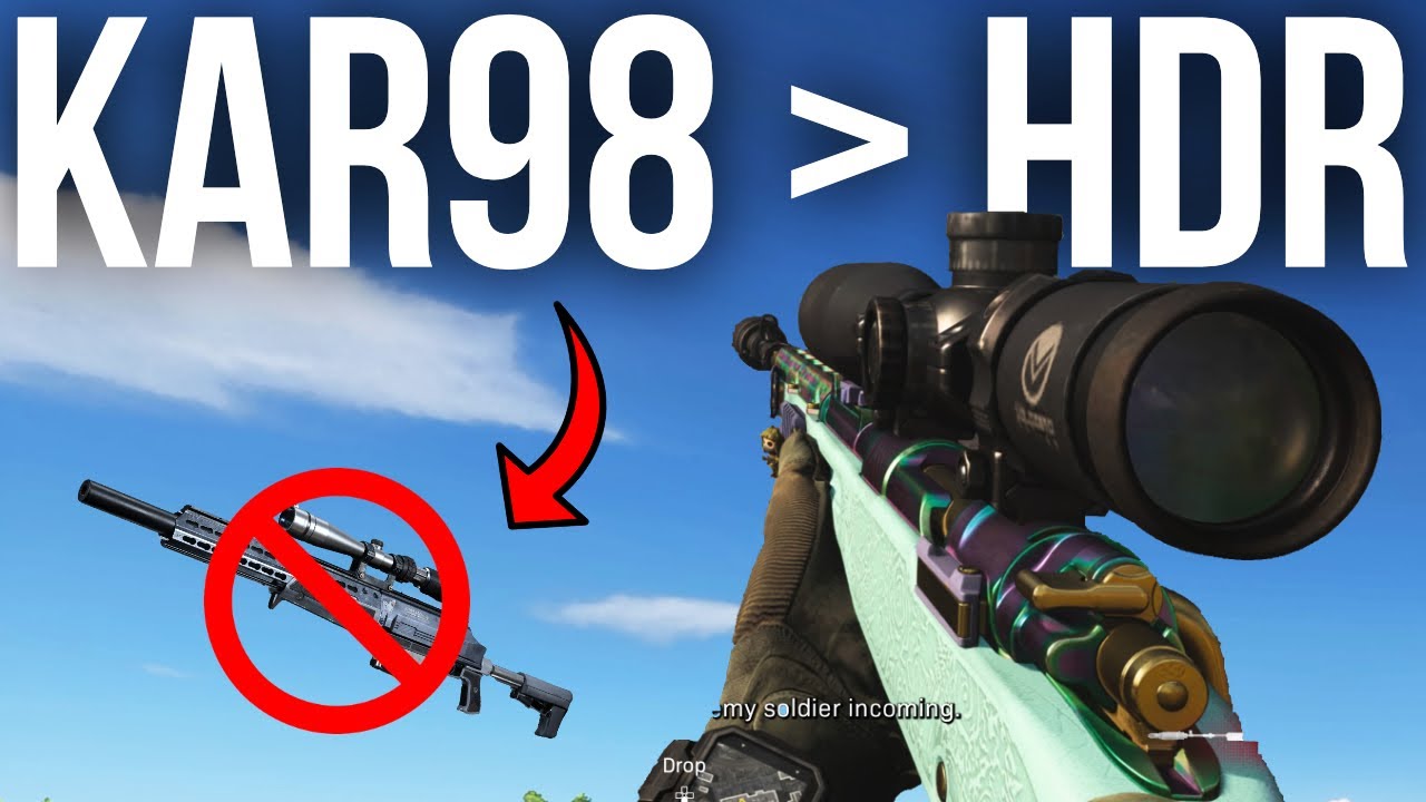 KAR98 got buffed...and NOW its BETTER than the HDR!