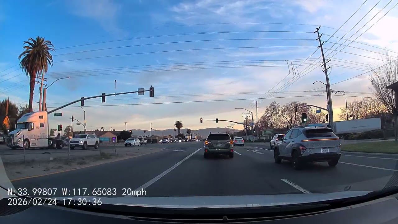 #Daily #Drive #Dashcam #South #California, #USA