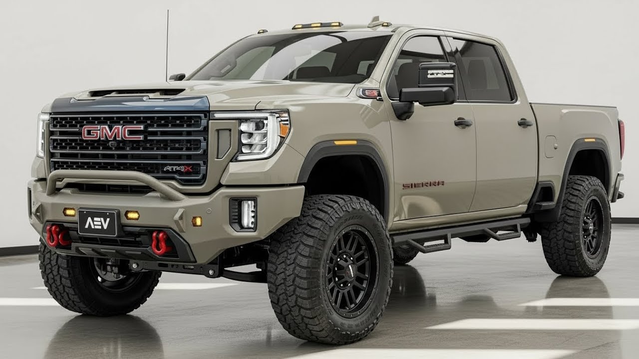  World’s Most Luxurious Heavy-Duty Truck? 2026 GMC Sierra AT4X AEV Breakdown