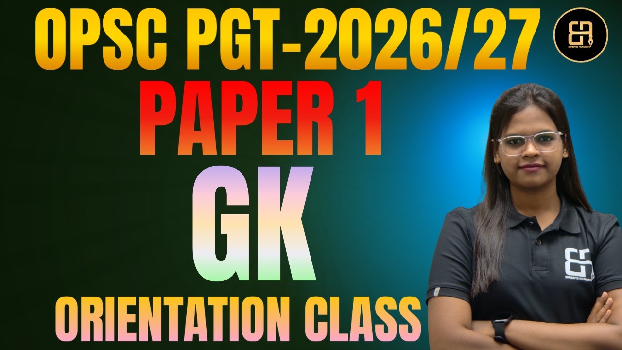 Orientation Class | GK for OPSC PGT Paper 1 | Advent of Portuguese in India | By Lipsita Mam