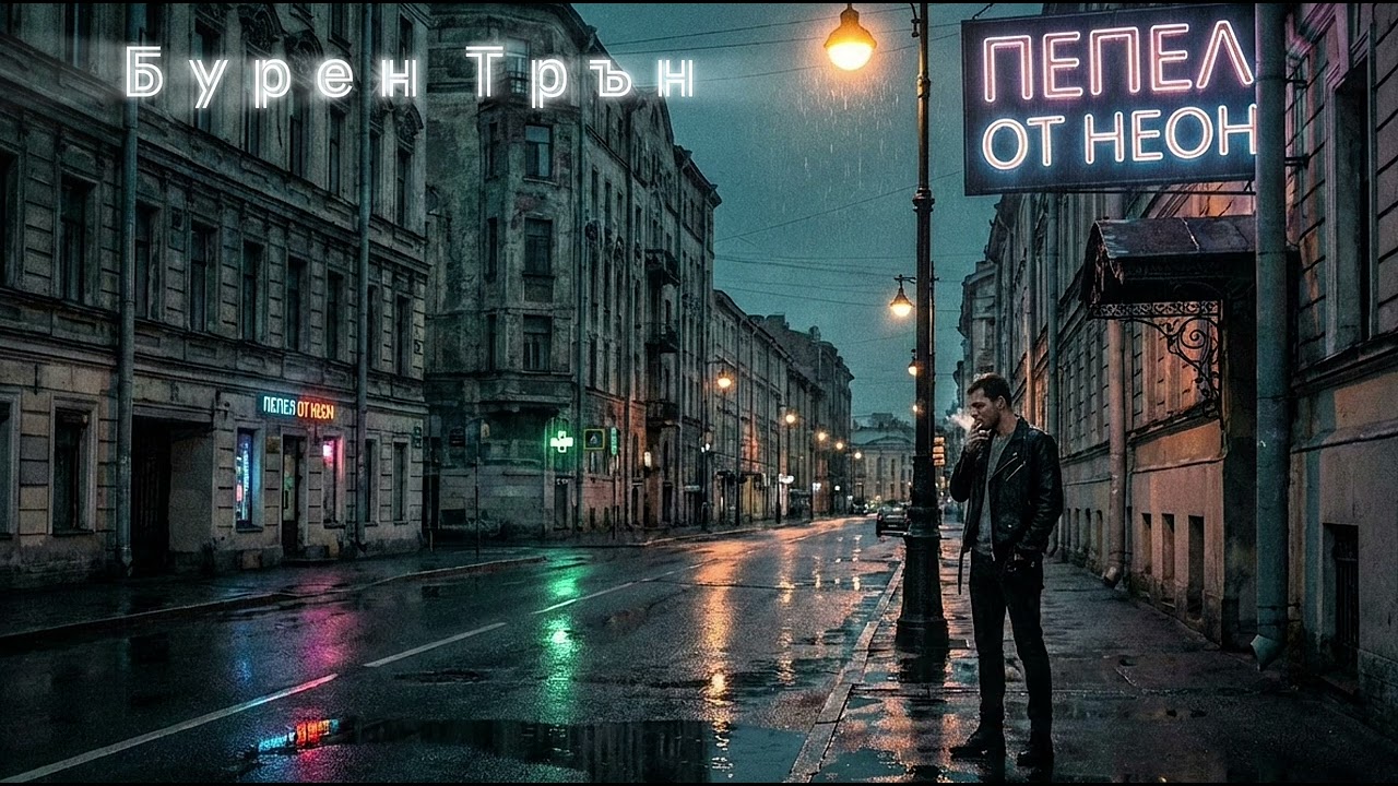 Пепел от неон (2026) | Бурен Трън