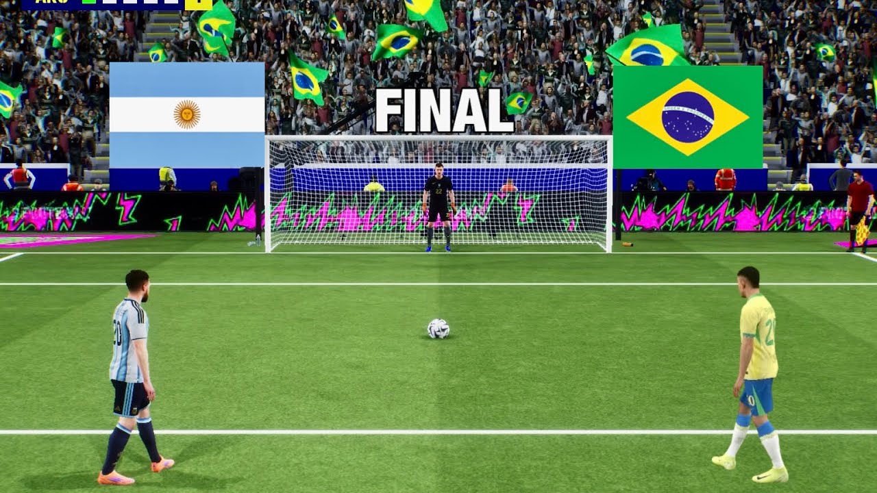 eFootball | Argentina vs Brazil Penalty Shootout | ARG vs BRA Highlights