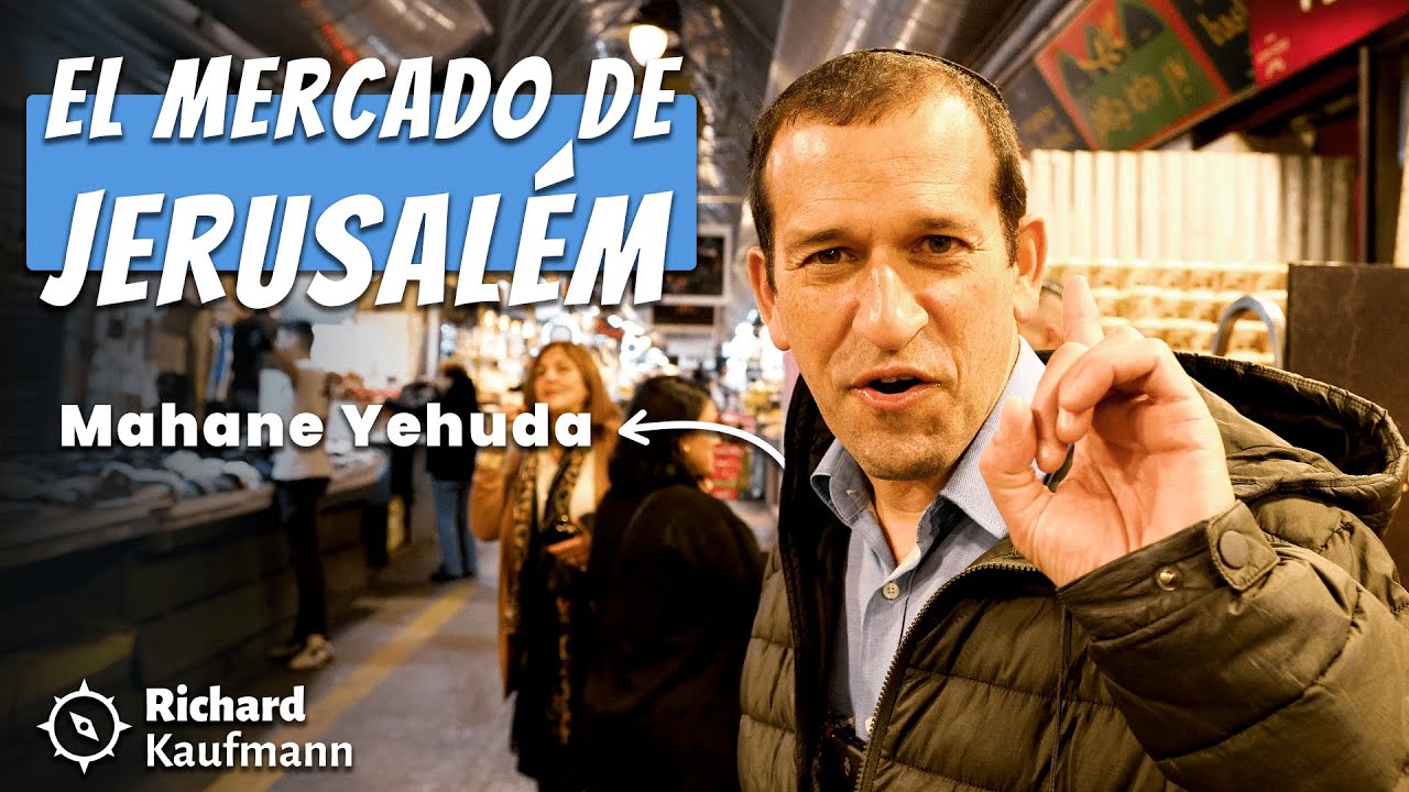 Este es el IMPRESIONANTE mercado de JERUSALEM [Shuk Mahane Yehuda] | Richard Kaufmann